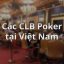 Tổng hợp các CLB Poker để đánh bài poker live tại Việt Nam