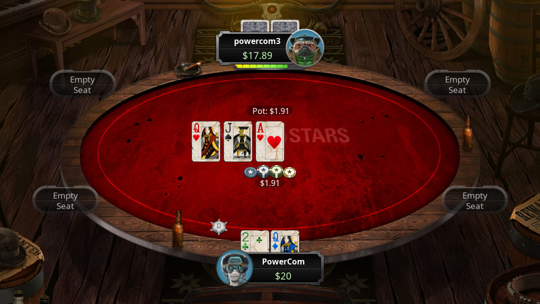 Theme Saloon mới tại PokerStars